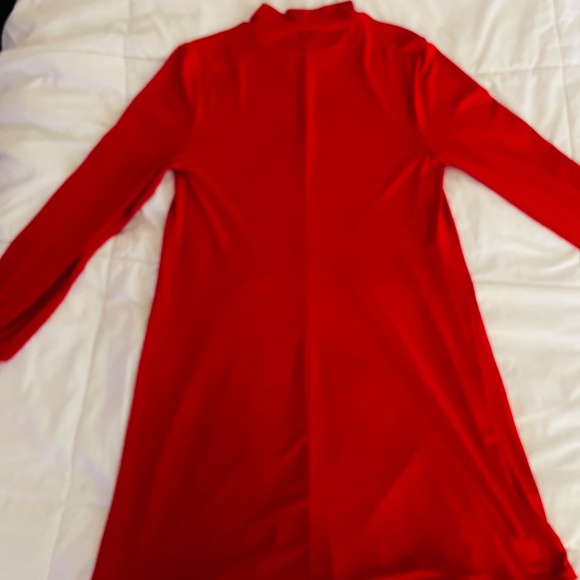 Never worn, BCBG long sleeve red mini size Sm - Picture 2 of 4